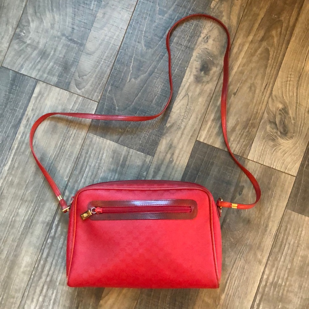 Vintage authentic red Gucci bag